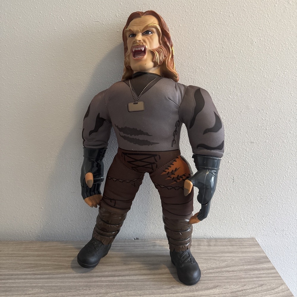 X-Men Marvel Power Bashers 20 " Saber tooth Talking Buddy Figure Tested Works
